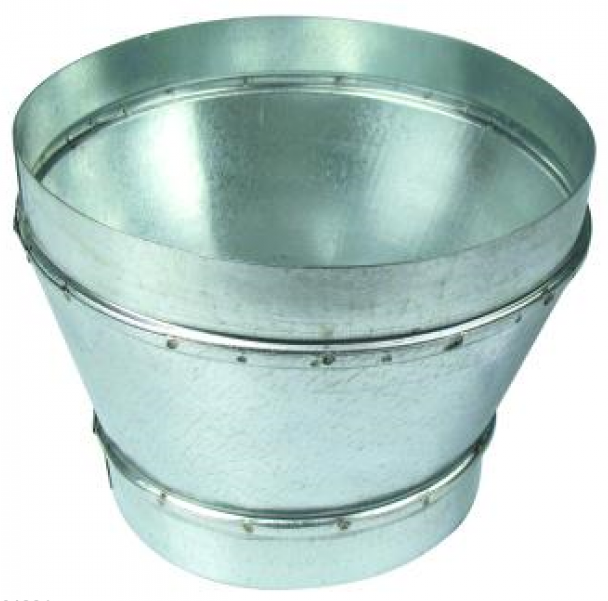 Reduzierstück, Metall, 200 auf 160mm